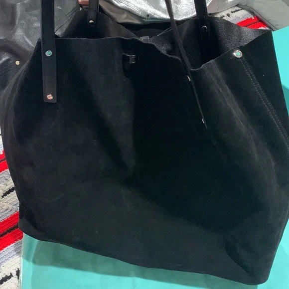 Tiffany & Co reversible suede Bag